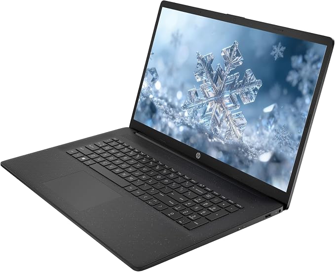 HP 17.3" Business Laptop Computer, Intel 10-Core i5 Processor, Windows 11 Pro Laptop 16GB RAM 1TB SSD, AI Copilot Ready, Numeric Keypad, Camera Privacy Shutter, PLUSERA 8-in-1 Hub Included, Jet Black