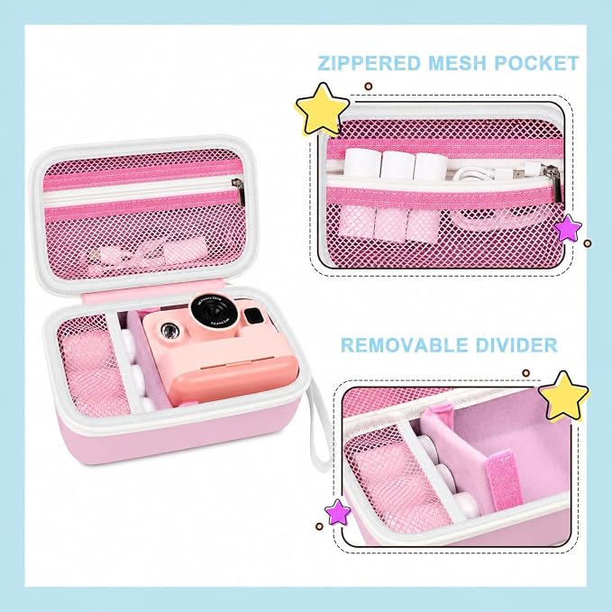Kids Instant Print Camera Case Compatible