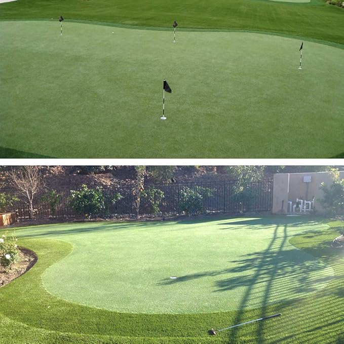 Pro Putting Green Golf Artificial Grass Turf 4FTX56FT， Indoor Outdoor Golf Training Mat, Synthetic Fake Grass for Baseball Football Gym Sports
