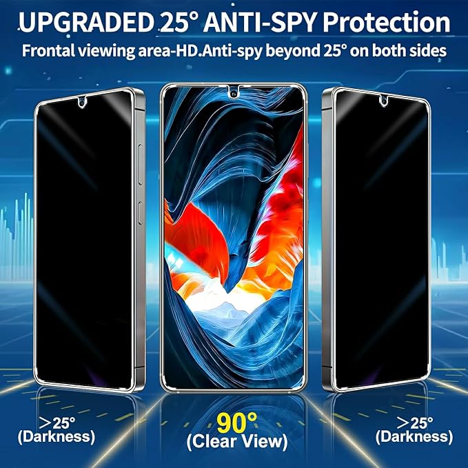 3 Pack Privacy Screen Protector
