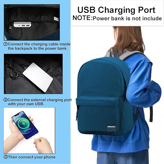 SUPACOOL Casual Laptop Backpack