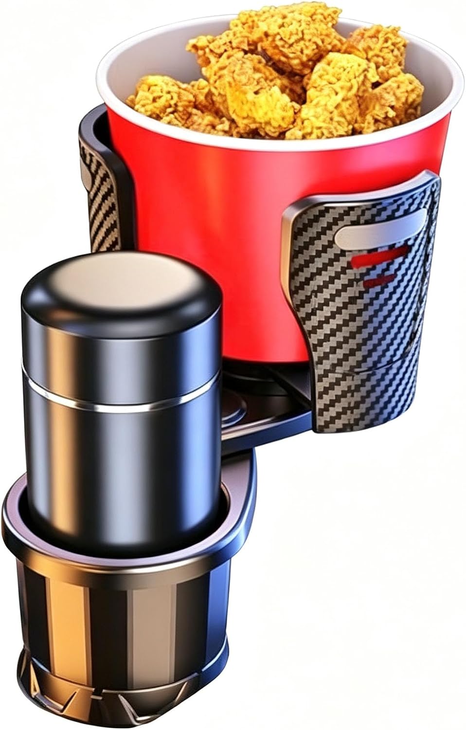 2 in 1 Car Cup Holder Expander for Tesla Model Y/X