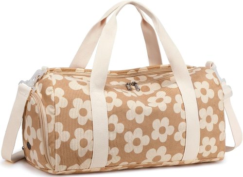 BLUBOON Duffle Bag - Cute Girls' Gym Bag with Shoe Compartment & Waterproof Design | Ideal for Travel