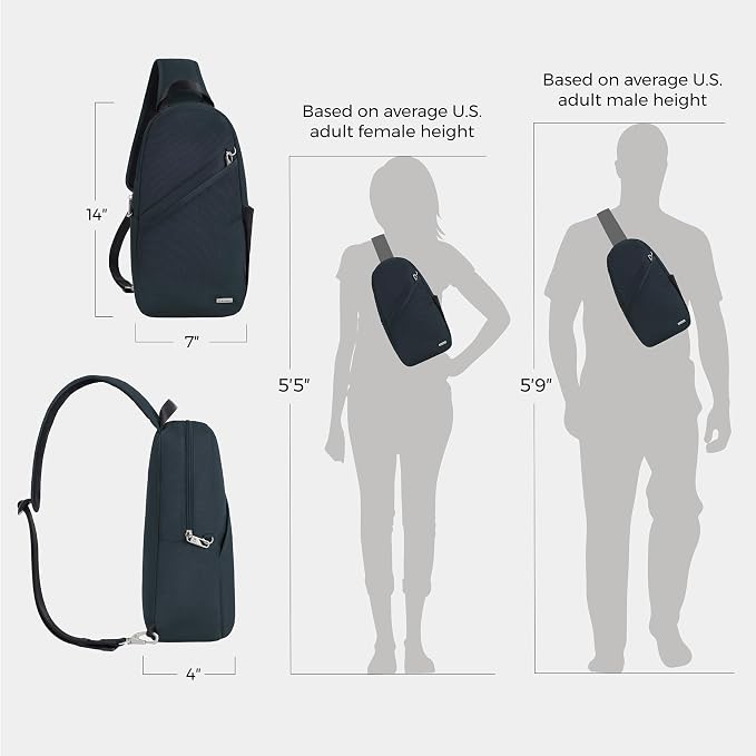 Travelon Anti-Theft Classic Sling Bag