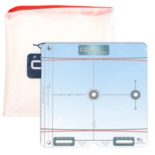 EyeLine Golf Putting Mirror, Circuit Trainer, Portable Putting Alignment Training Aids with Carry-on Bag, Indoor and Outdoor Practice, Golf Accessories, for Trainer (Mirror Trainer)
