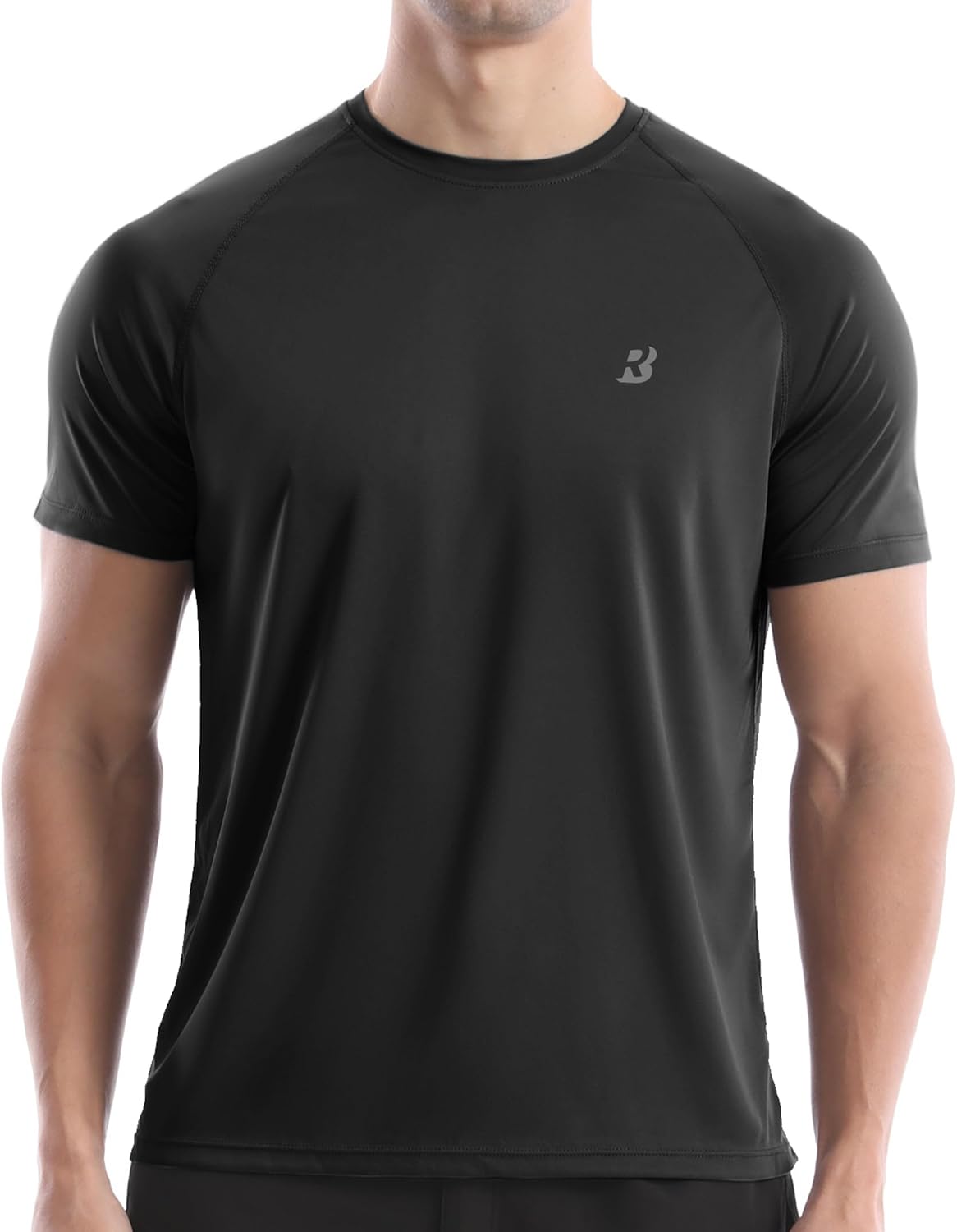 Roadbox Men's Rash Guard - UPF 50+ UV Protection Swim Shirt | Quick-Dry Lightweight Beach Tee