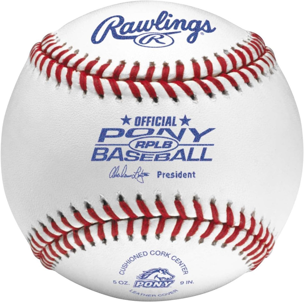Rawlings PONY LEAGUE Baseballs - Tournament Grade RPLB for Youth/14U | 12 Count Pack