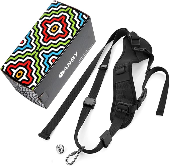 Camera Strap Padded Shoulder Neck Strap Quick Release Sling Belt | Adjustable