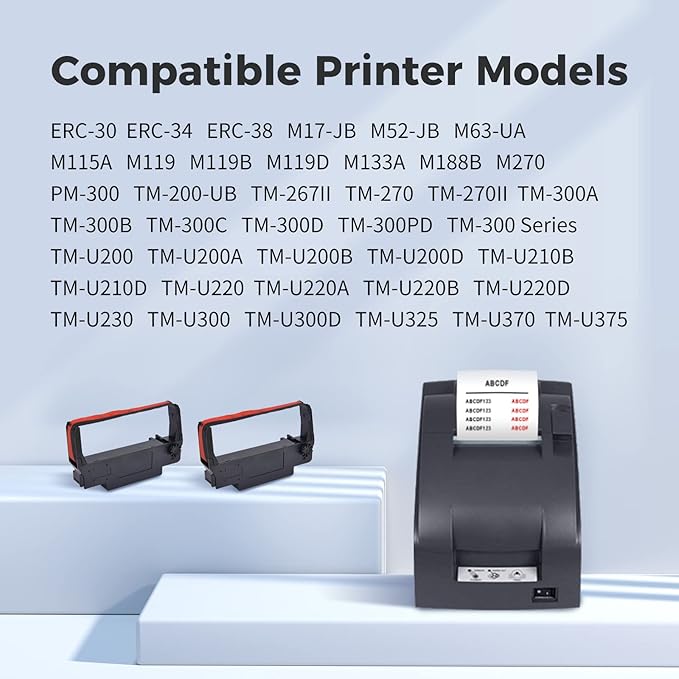 myCartridge Compatible Ribbon Cartridge Replacement ERC30 ERC-30 ERC 30 34 38