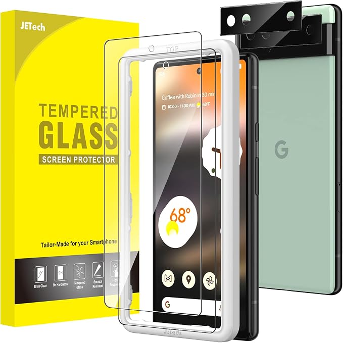 JETech Screen Protector for Google Pixel 6a 6.1-Inch