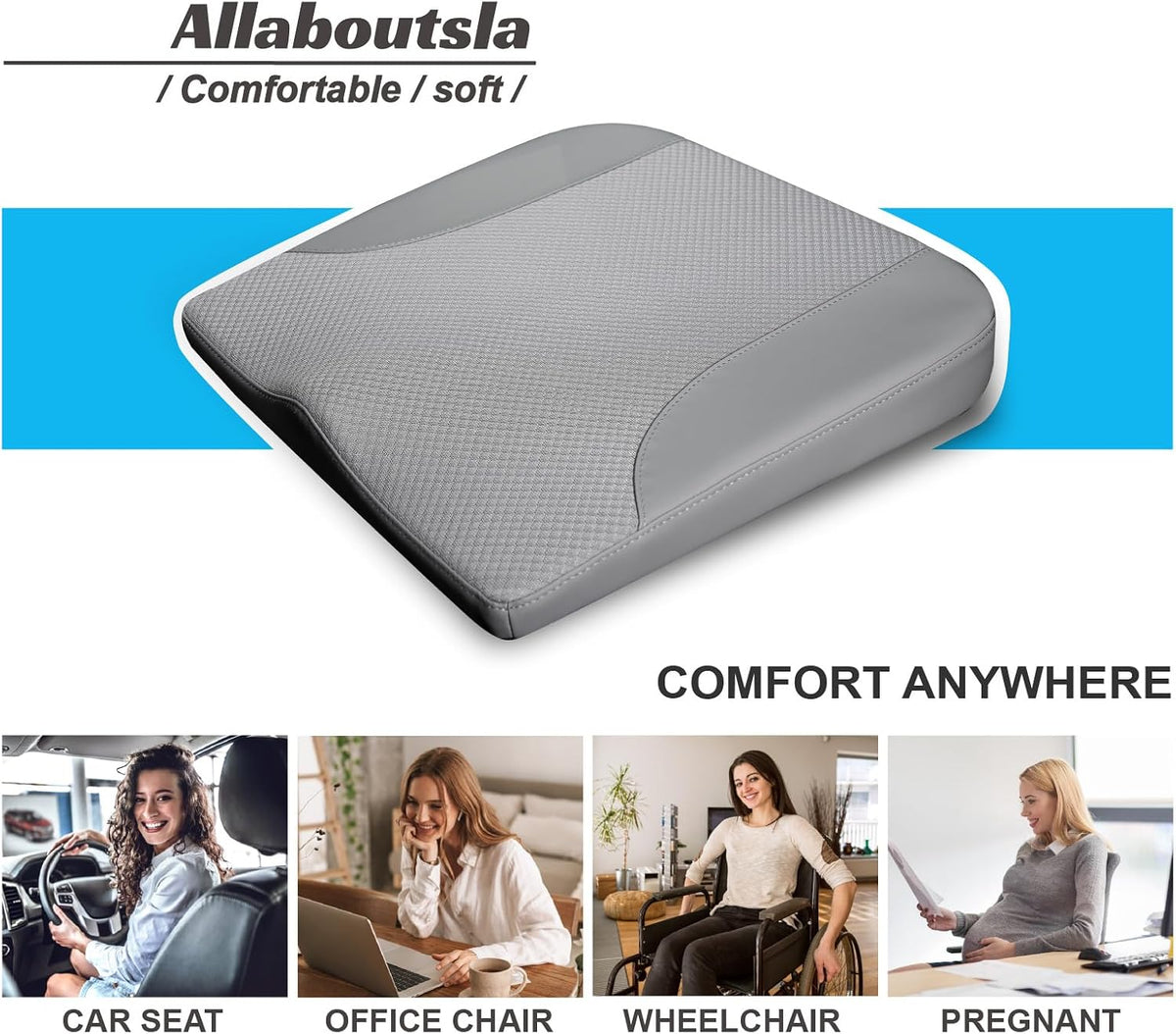 Allaboutsla Car Seat Cushion, Car Seat Cushions for Long Driving