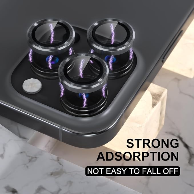 Choiche Compatible for iPhone 16 Pro/iPhone 16 Pro Max Camera Lens Protector