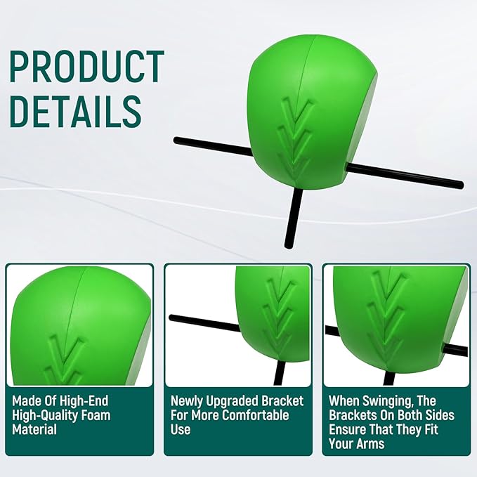 The Connector Golf Training Aid, Golf Swing Trainer for Posture Correction Practice, Golf Swing Training Aid, Golf Training Aids Helps Train Proper Swing Mechanics, Arm Structure