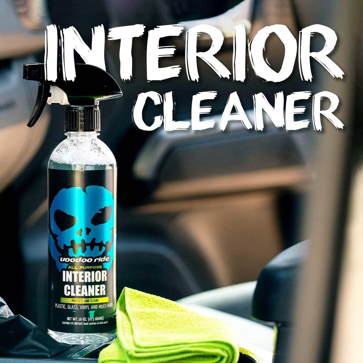 Voodoo Ride ® VR-1025 All-Purpose Interior Cleaner Cleaner & Protectant New Car Scent DYE-Free 16oz
