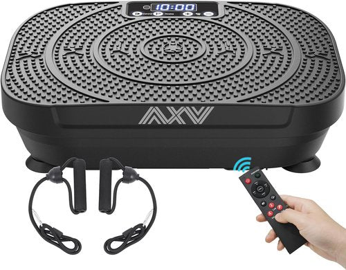 AXV Vibration Plate - Full Body Shaker Machine for Weight Loss & Lymphatic Drainage | Fitness Gym Equipment