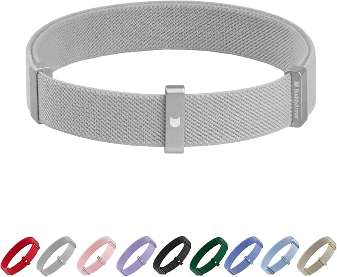 Safety Cat Collar and ID Tag Set - Elastic Quick Release Non Breakaway Personalized Anodized Aluminum Engraved Pet Name Tag, Lightweight for Kitten Small Large Cats