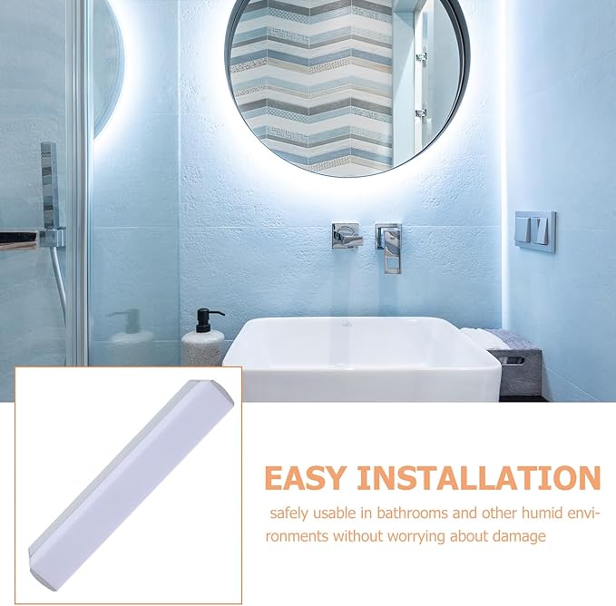 NUOBESTY 12w Led Vanity Lights for Mirror Under Counter Lights Fog Stylish Design