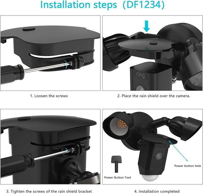 Sun Rain Shade Camera Cover Compatibility