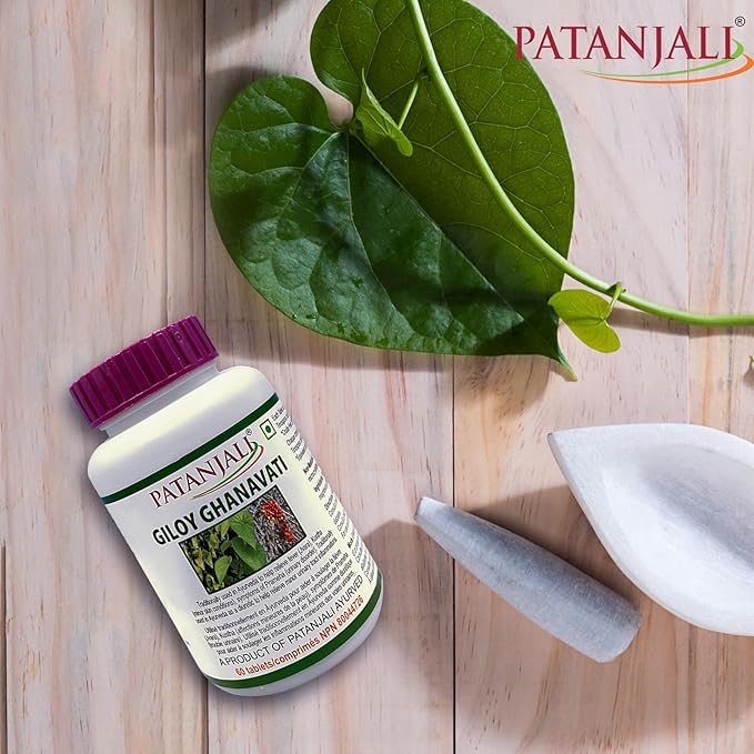 patanjali Giloy Ghanvati 60 tab Pack of 3