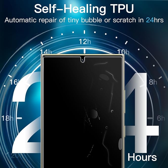 JETech Screen Protector for Samsung Galaxy S24 Ultra 5G 6.8-Inch