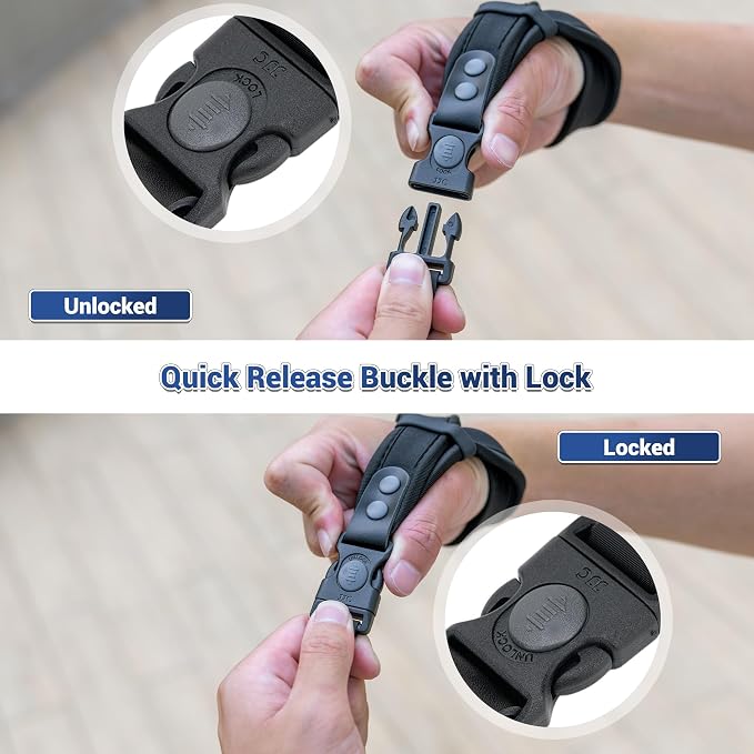 Upgraded Quick Release Soft Neoprene Camera Hand Wrist Grip Strap