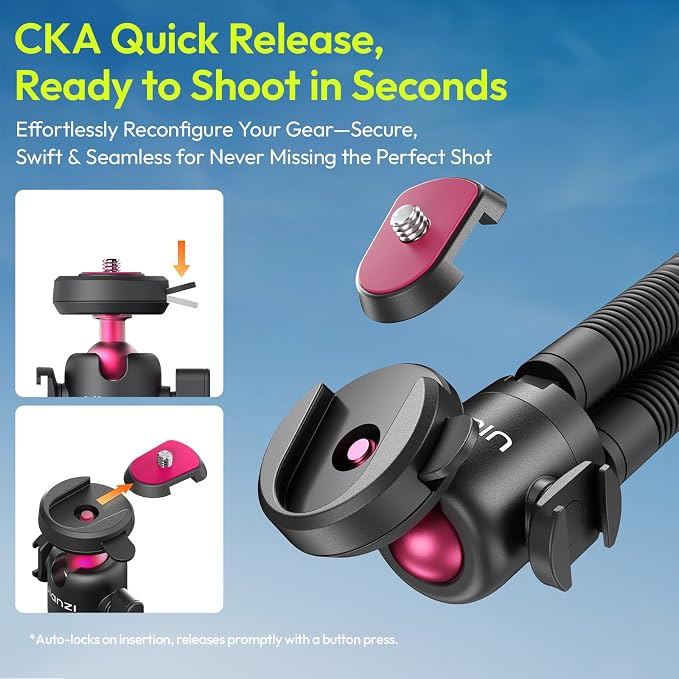 ULANZI MT-91 Flexible Octopus Tripod