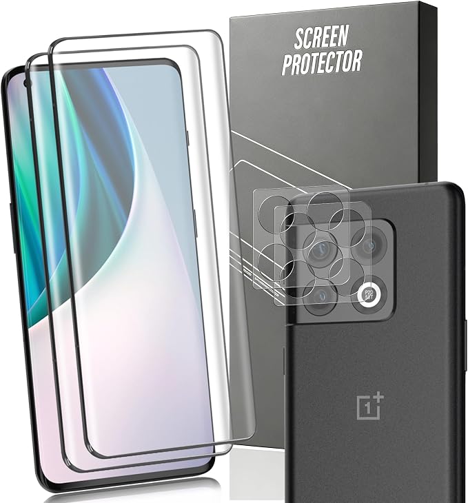 2+2 Pack Tempered Glass for OnePlus 10 Pro Screen Protector