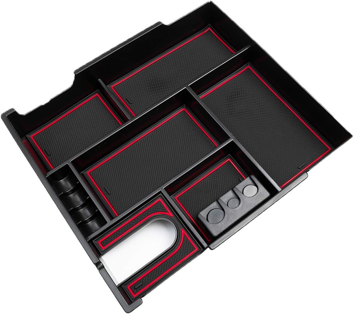 JDMCAR Center Console Organizer for Toyota Tundra 2014-2021
