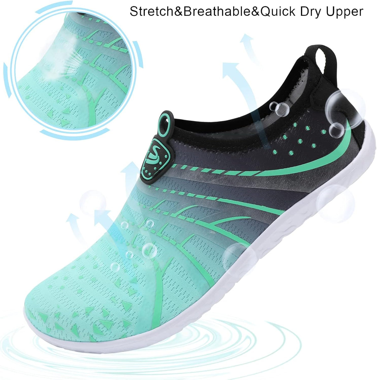 Spesoul Water Shoes - Breathable Quick-Dry Aqua Socks for Men & Women | Ideal for Hiking, Swimming, Surfing, Yoga
