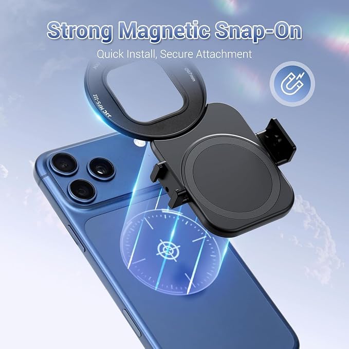 Upgraded 67mm ND Filter for iPhone 17, Magnetic Lens Filter Adapter