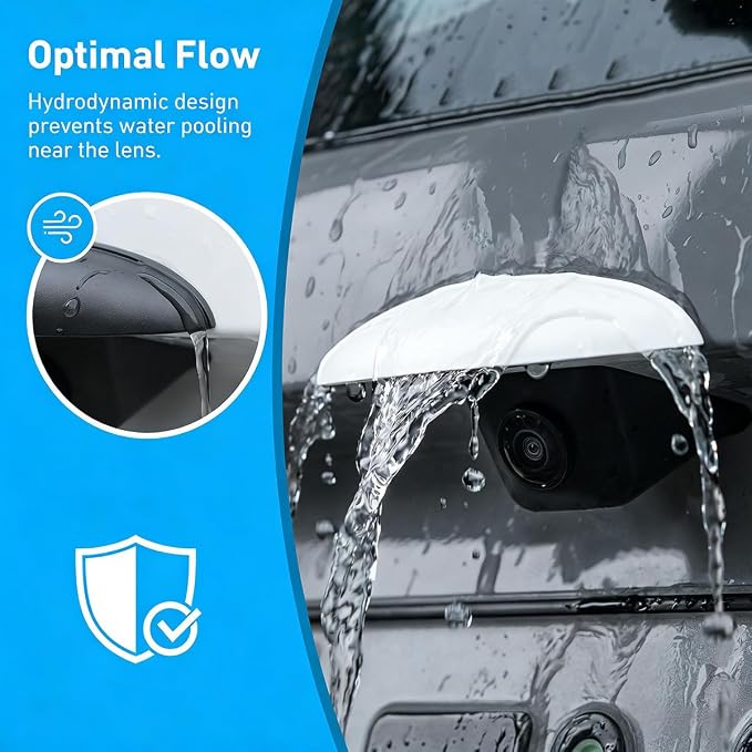 Car Rear View Camera Cover, Waterproof Vehicle Backup Lens Protector Sticker
