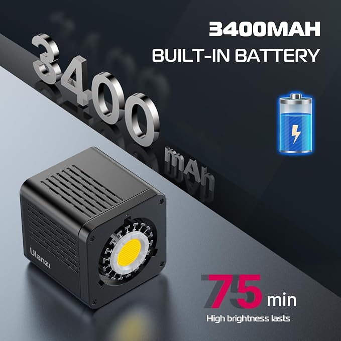 ULANZI 40W Pro Portable LED Video Light