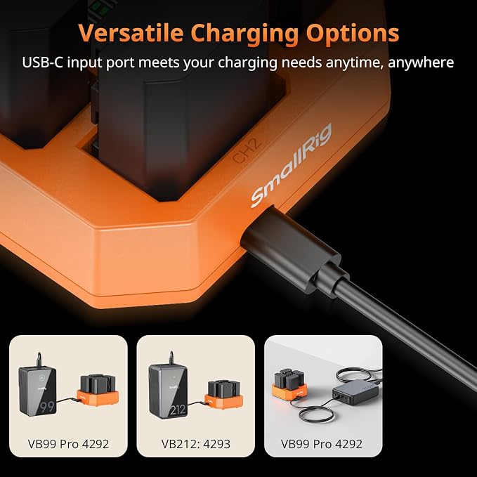 SmallRig NP-FZ100 4-Slot Charger