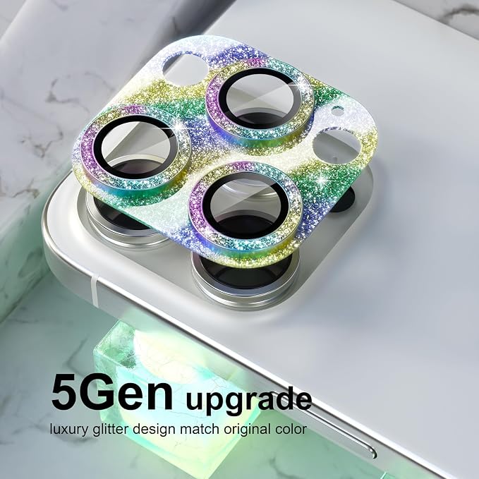Choiche Compatible for iPhone 16 Pro/iPhone 16 Pro Max Camera Lens Protector