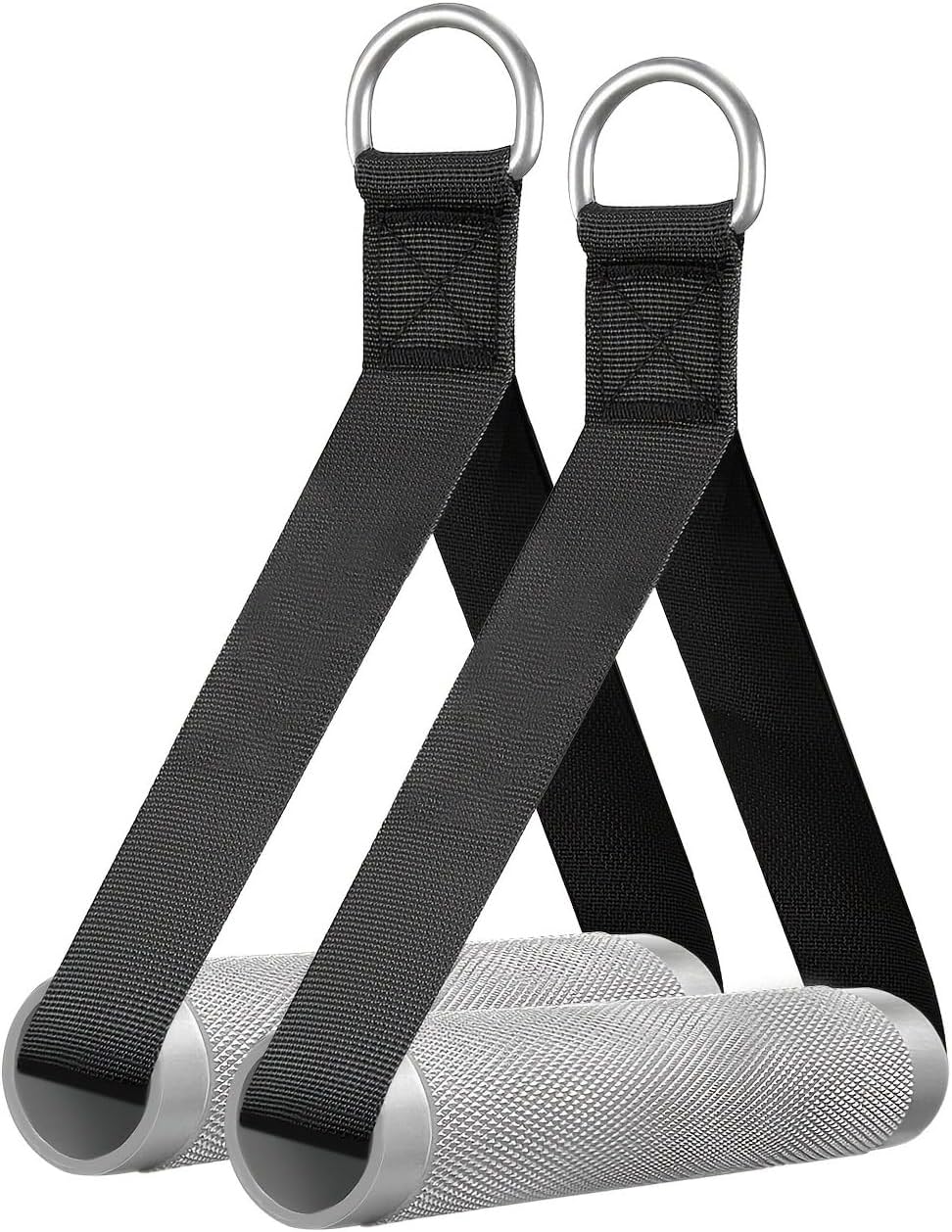 Skiennix Heavy-Duty Exercise Handles - Durable Aluminum Alloy for Cable Machines | 2-Pack
