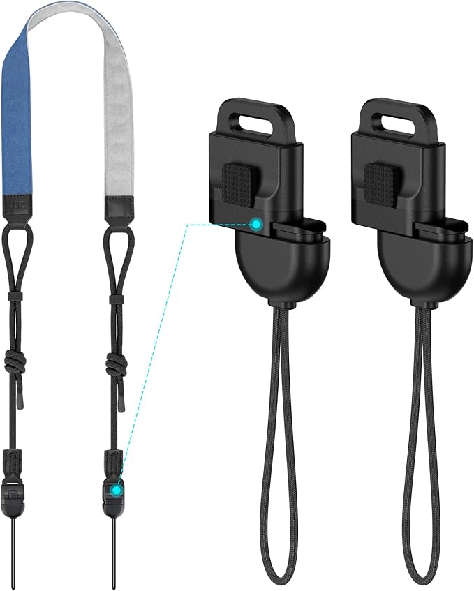 Blue Minimalist Denim lifestyle Camera Shoulder Neck Strap