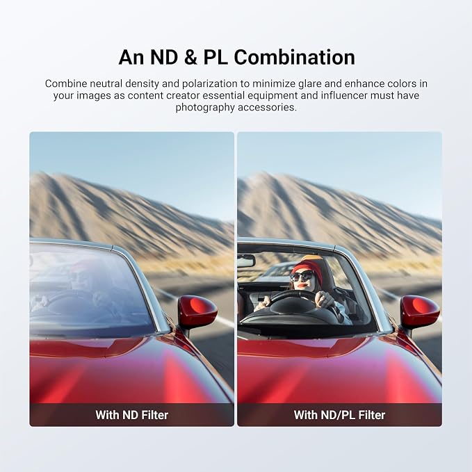 NEEWER ND/PL Filter Set Compatible