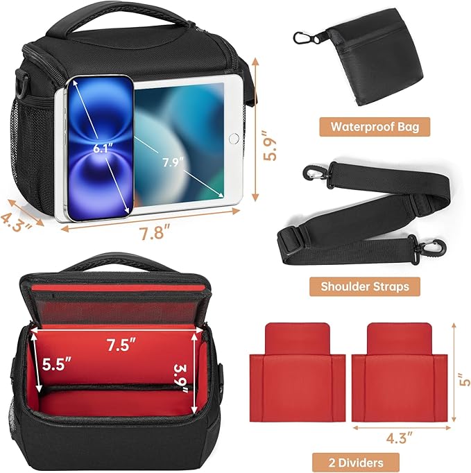 Camera Carrying Bag, Anti-Shock Camera Case Bag