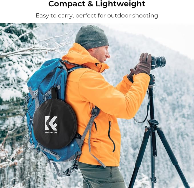 K&F CONCEPT 43''/110cm 5-in-1 Light Reflector