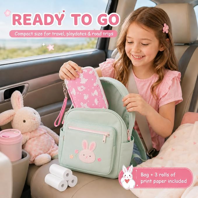 Kids Instant Print Camera Case Compatible