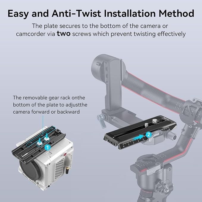 SmallRig 5" Quick Release Plate