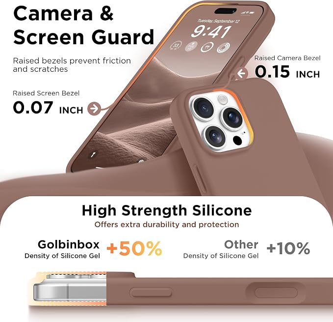GolbinBox Magnetic for iPhone 16 Pro Case, Compatible
