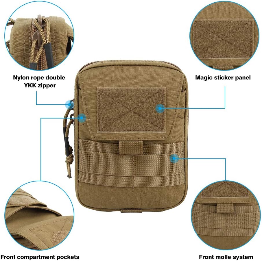 EXCELLENT ELITE SPANKER Molle Admin Pouch Military Utility Tool Pouch