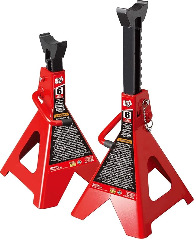 Big RED Car Jack Stands