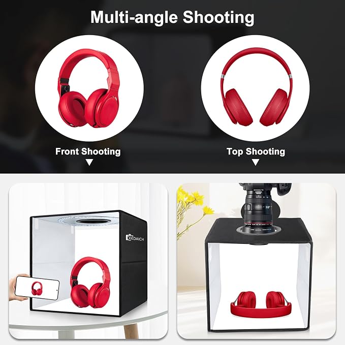 16x16 Inch Portable Folding Photo Studio Shooting Tent Box