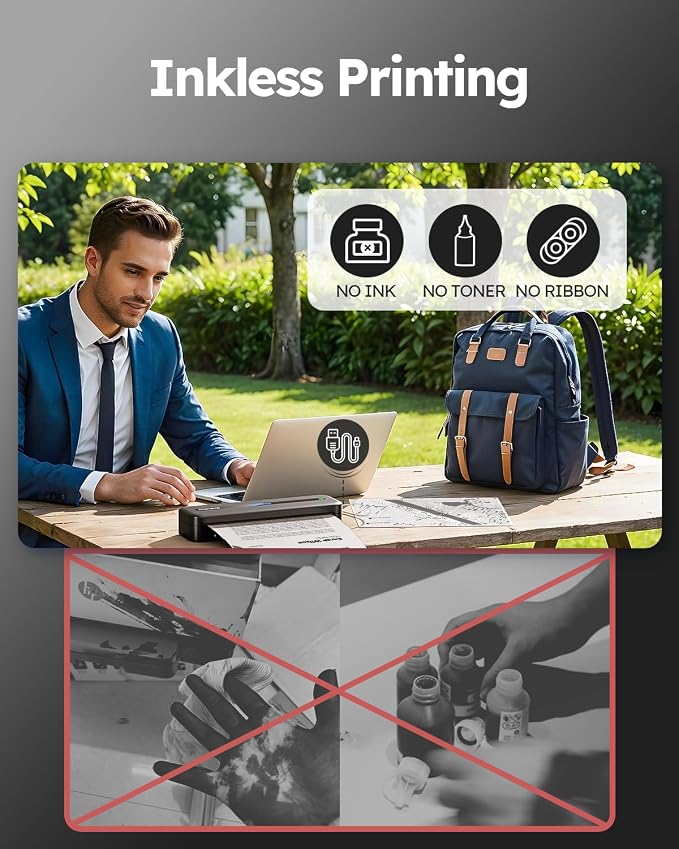 Phomemo Portable Printers Wireless