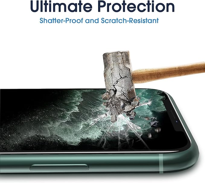 amFilm 2 Pack OneTouch Glass Screen Protector