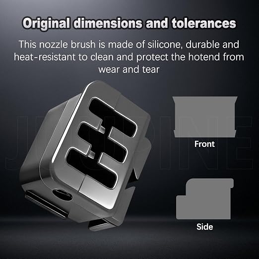 6PCS X2D P2S Nozzle Silicone Brushes