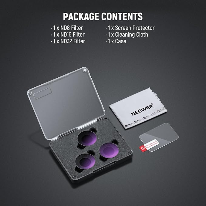 NEEWER ND Filter Set Compatible