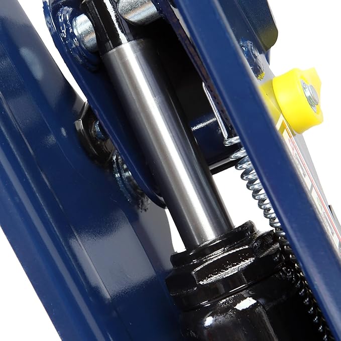 Big RED 2.5 Ton (5,000 lb) Low Profile Hydraulic Trolly Jack, Blue, AT825051UR